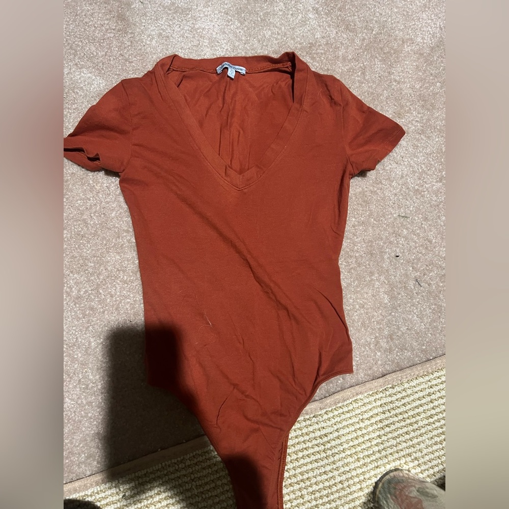 Burnt Orange Bodysuit
